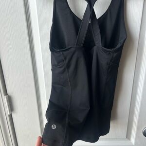 Lululemon Black Athletic Tank Top